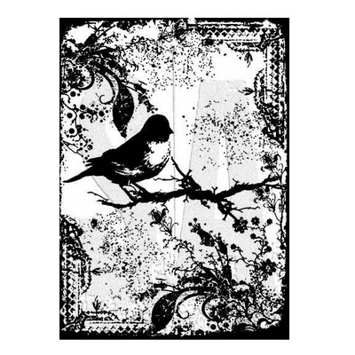 Stampers Anonymous Tim Holtz Components Cling Mount Stamp - Tattered Sparrow