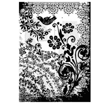 Stampers Anonymous Tim Holtz Components Cling Mount Stamp - Tattoo You