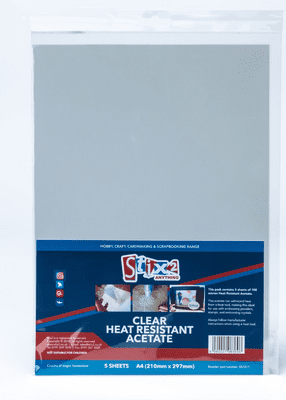 Stix2 Clear Heat Resist Acetate - S57217