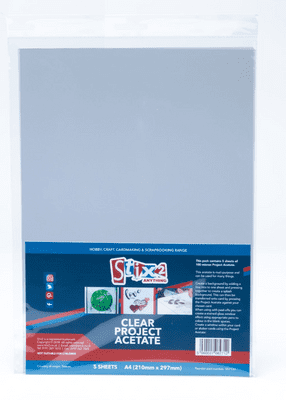 Stix2 Clear Project Acetate - S57131