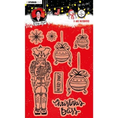 Studio Light Art by Marlene Clear Stamp - Merry & Bright nr. 81 X-mas Nutcracker