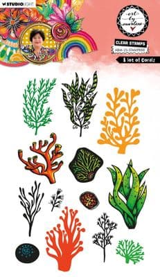 Studio Light Art by Marlene Clear Stamp - nr. 888 A Lot of Corals