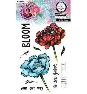 Studio Light Art by Marlene Clear Stamp - nr. 939 In Full Bloom