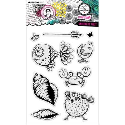 Studio Light Art by Marlene Clear Stamp - Signature Collection nr. 649 Underwater Party