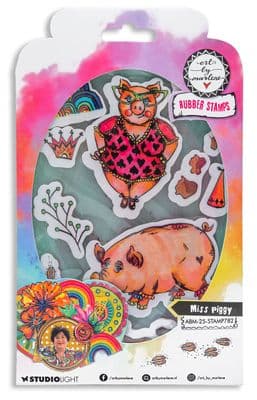 Studio Light Art By Marlene Cling Stamp nr. 782 - Miss Piggy