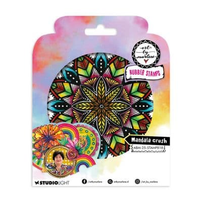 Studio Light Art By Marlene Cling Stamp nr. 818 - Mandala Crush