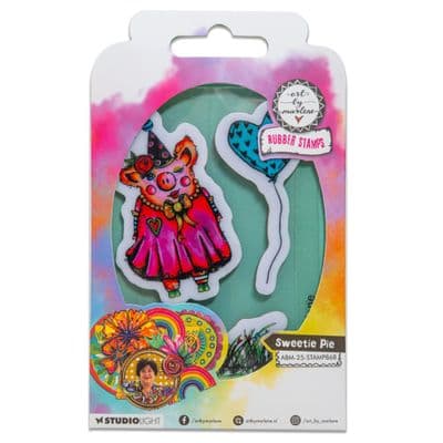 Studio Light Art By Marlene Cling Stamp Signature Collection nr. 868 - Sweetie Pie