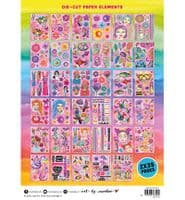 Studio Light Art by Marlene - Die-cut Paper Pad Extra Big Elements Nr.416