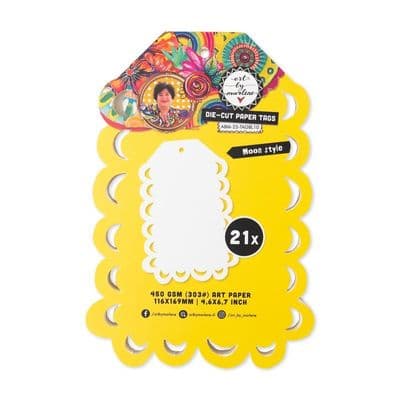 Studio Light Art by Marlene - Diecut Paper Tags Moon Style nr.10