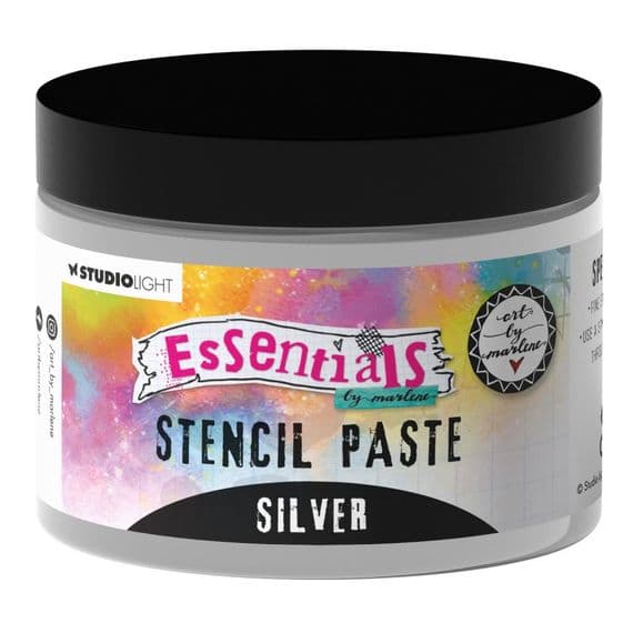 Studio Light Art by Marlene Essentials - Stencil Paste - Silver