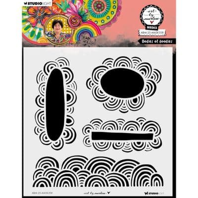 Studio Light Art By Marlene Mask - nr.358 Doodles of Doodles