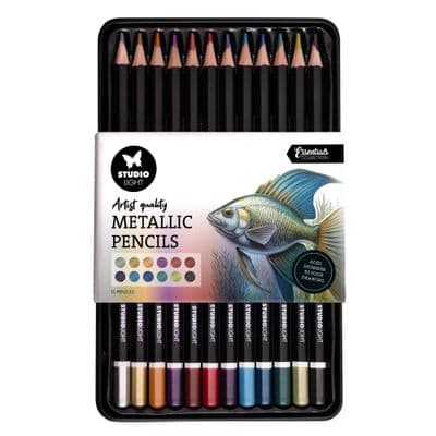 Studio Light Artist Quality Metallic Pencils 12pcs