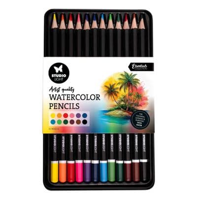 Studio Light Artist Quality Watercolour Pencils 12pcs