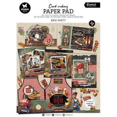 Studio Light Card Making Paper Pad BBQ Party Nr.27