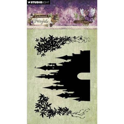 Studio Light Clear Stamp - Enchanted Fairytale Castle and Plants nr.942