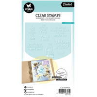 Studio Light Clear Stamp - Quotes - Motivation Essentials nr.928