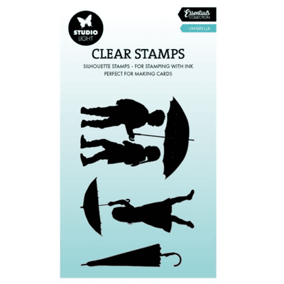 Studio Light Clear Stamp - Umbrella Essentials nr.879