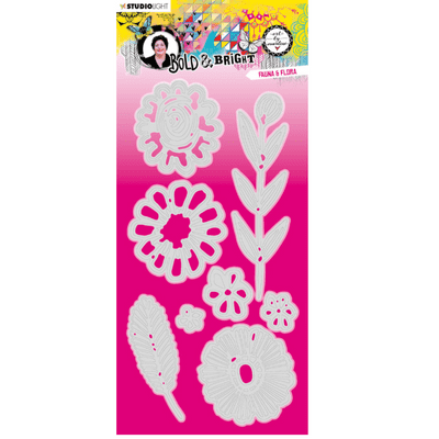 Studio Light Cutting  Die - Art by Marlene - Bold & Bright Fauna and Flora nr. 133