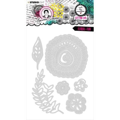 Studio Light Cutting  Die - Art by Marlene - Signature Collection Floral Fun nr. 505