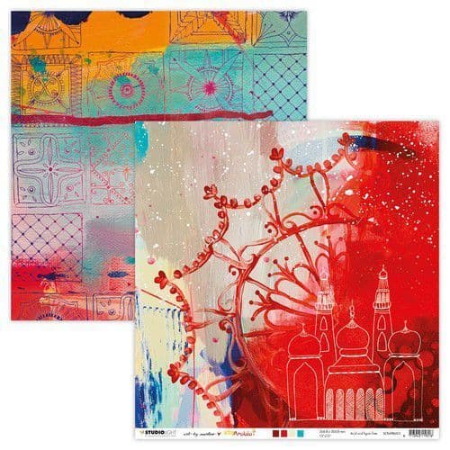 Studio Light D Sided 12x12 - Art by Marlene - Artsy Arabia Nr 4
