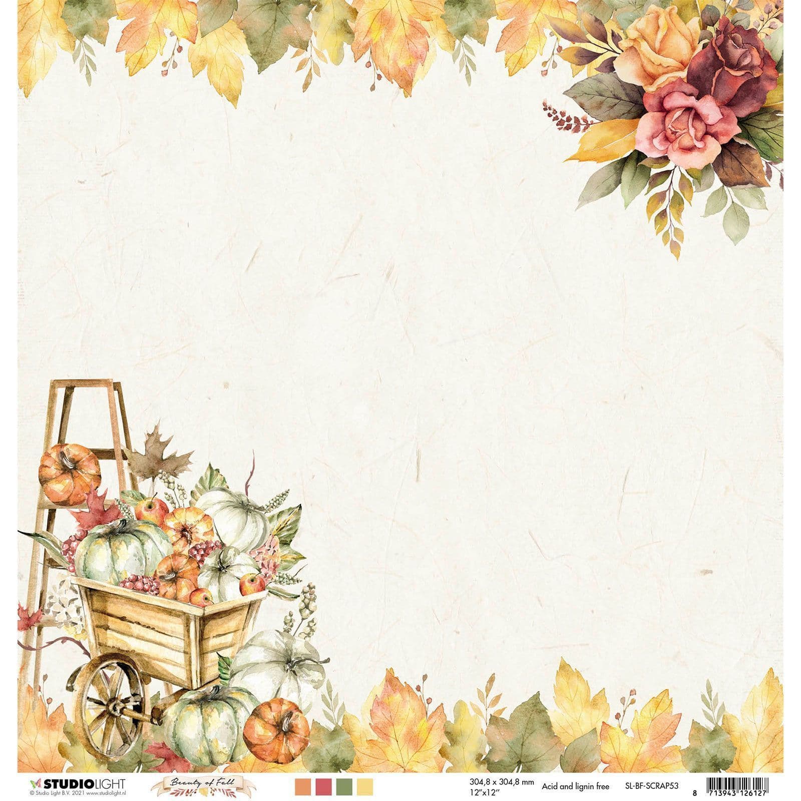 Studio Light D Sided 12x12 - Beauty of Fall nr 53