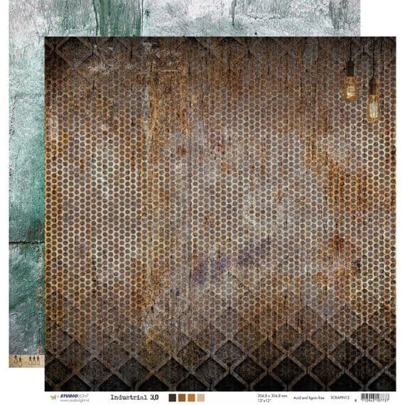 Studio Light D Sided 12x12 - Industrial 3 0 nr 12
