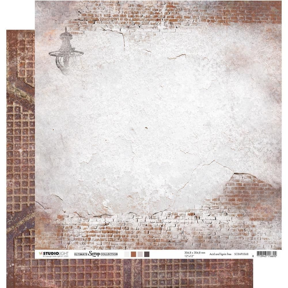 Studio Light D Sided 12x12 - Ultimate Scrap Collection nr 68 - SCRAPUS68