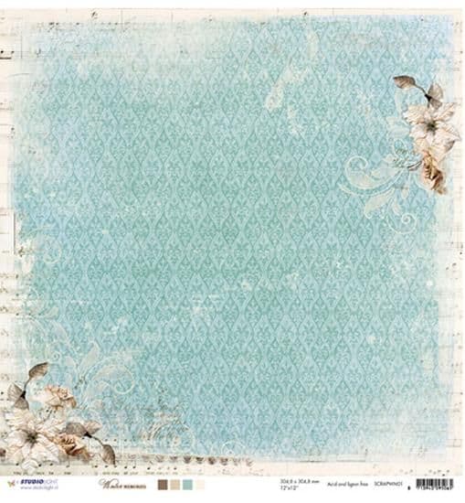 Studio Light D Sided 12x12 - Winter Memories nr 01