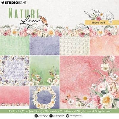 Studio Light Designer 6x6 Paper Pad - Nature Lover nr.129