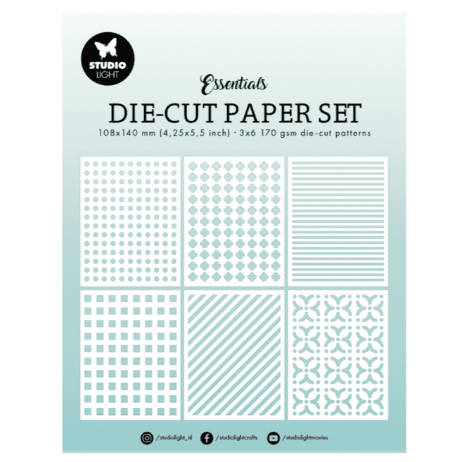 Studio Light Diecut Paper Set