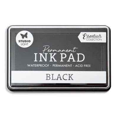 Studio Light Essentials Permanent Ink Pad - Black