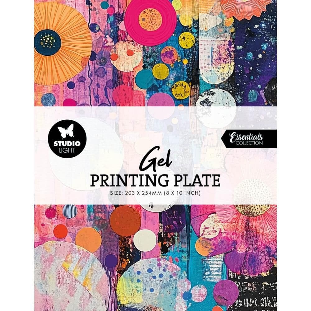 Studio Light Gel Printing Plate 8x10 inch 203 x 254mm