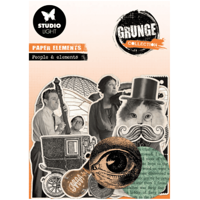 Studio Light Grunge Collection Paper Elements - People & Elements