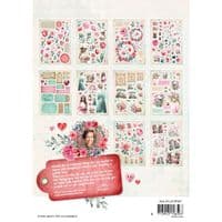 Studio Light Jenine's Mindful Art Die-Cut Paper Pad - Sending You Love Nr.287 Elements