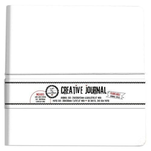 Studio Light Journal - Art By Marlene Essentials nr.13 Creative Journal All White