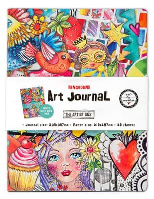 Studio Light Journal - Art By Marlene nr.17 The Artist Size