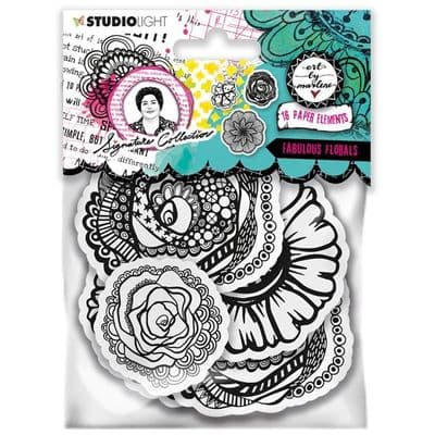 Studio Light Paper Elements - Art by Marlene - Signature Collection Nr.01 Fabulous Florals