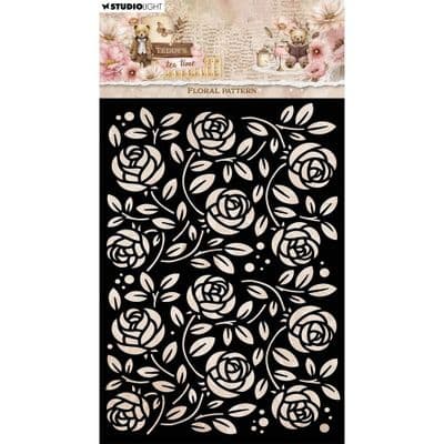 Studio Light Teddy's Tea Time Mask - Nr.388 Floral Pattern