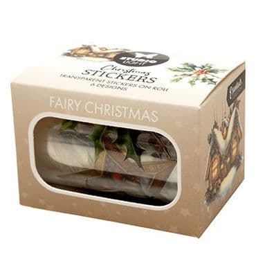 Studio Light Transparent Stickers on Roll - Fairy Christmas
