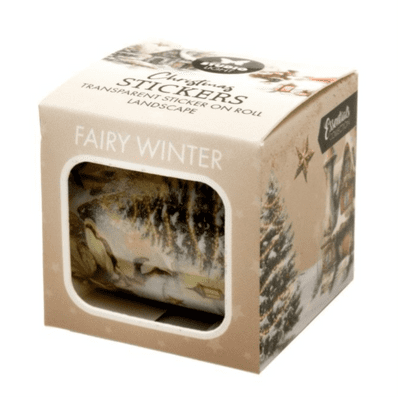 Studio Light Transparent Stickers on Roll - Fairy Winter