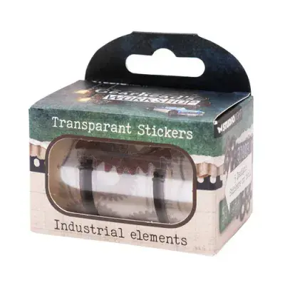 Studio Light Transparent Stickers on Roll - Gearhead’s Workshop