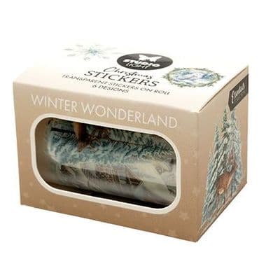 Studio Light Transparent Stickers on Roll - Winter Wonderland