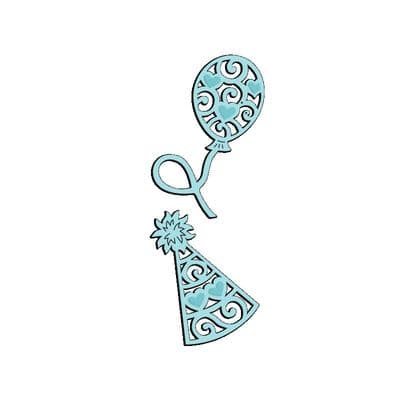 Sweet Dixie Cutting Die - Balloon & Party Hat - SDD138