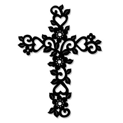 Sweet Dixie Cutting Die - Filigree Cross - SDD157