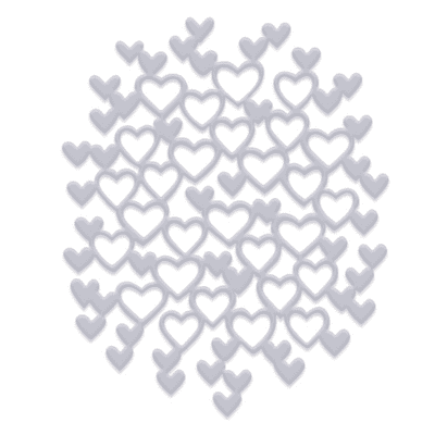 Sweet Dixie Cutting Die - Hearts