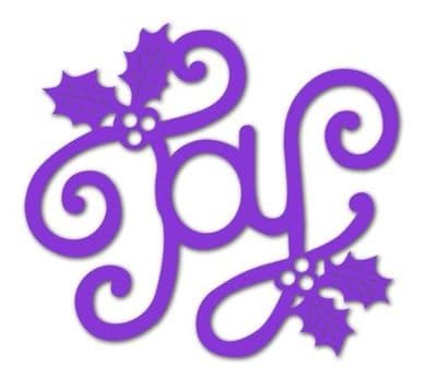 Sweet Dixie Cutting Die - Joy - SDD072