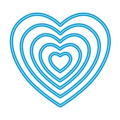 Sweet Dixie Cutting Die - Nesting Hearts - SDD168