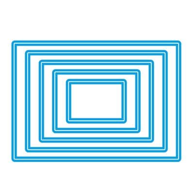 Sweet Dixie Cutting Die - Nesting Rectangles