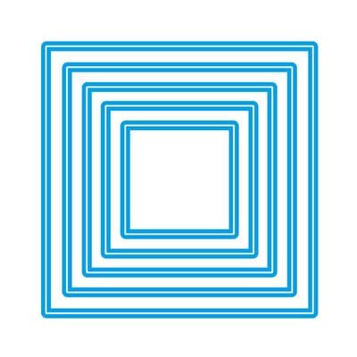 Sweet Dixie Cutting Die - Nesting Squares