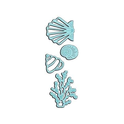 Sweet Dixie Cutting Die - Seashells & Seaweed - SDD132